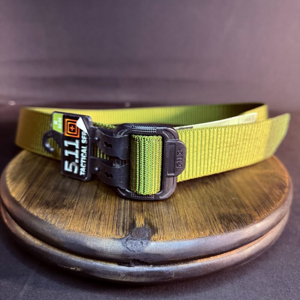 5.11 Tactical Nylon Tactical Belt Size M 32"-34" TDU Green Nylon 59552